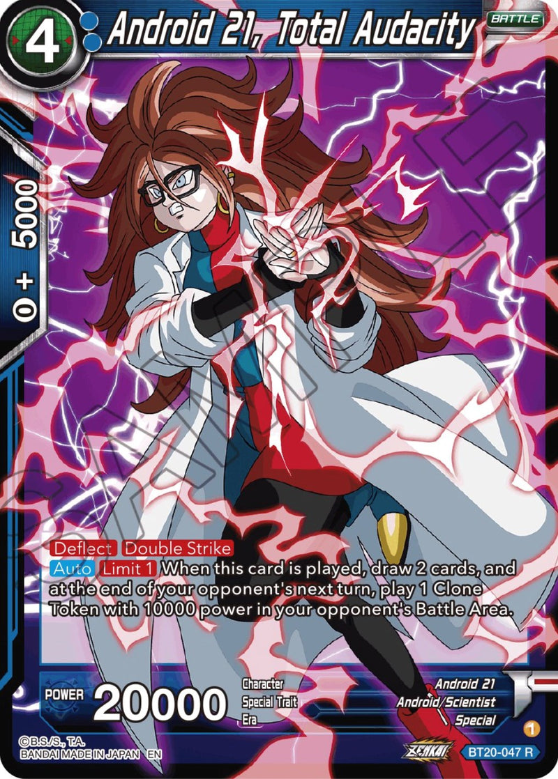 Android 21, Total Audacity (BT20-047) [Power Absorbed] Parallel Foil