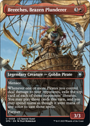 Breeches, Brazen Plunderer (Borderless) [The Lost Caverns of Ixalan Special Guests] Foil