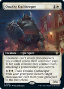 Onakke Oathkeeper (Extended Art) [Commander Masters] Foil