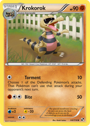 Krokorok (64/114) [Black & White: Base Set] Reverse Holofoil