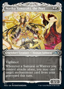 Norika Yamazaki, the Poet (Showcase Samurai) [Kamigawa: Neon Dynasty] Foil