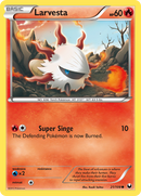 Larvesta (21/108) [Black & White: Dark Explorers] Reverse Holofoil