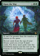 Open the Way (Extended Art) [March of the Machine: The Aftermath] Foil