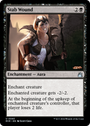 Stab Wound [Ravnica Remastered] Foil