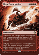 Fiery Emancipation [Wilds of Eldraine: Enchanting Tales] Foil