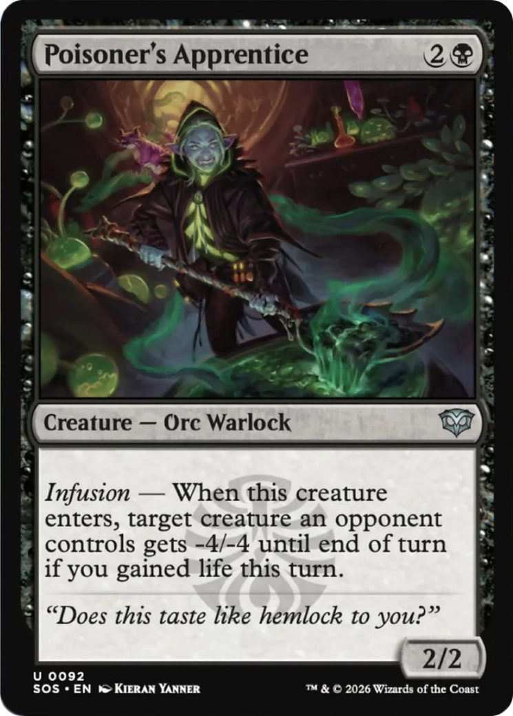 Poisoner's Apprentice [Secrets of Strixhaven] Foil