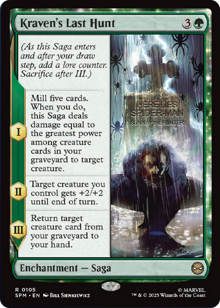 Kraven's Last Hunt [Marvel's Spider-Man] Foil