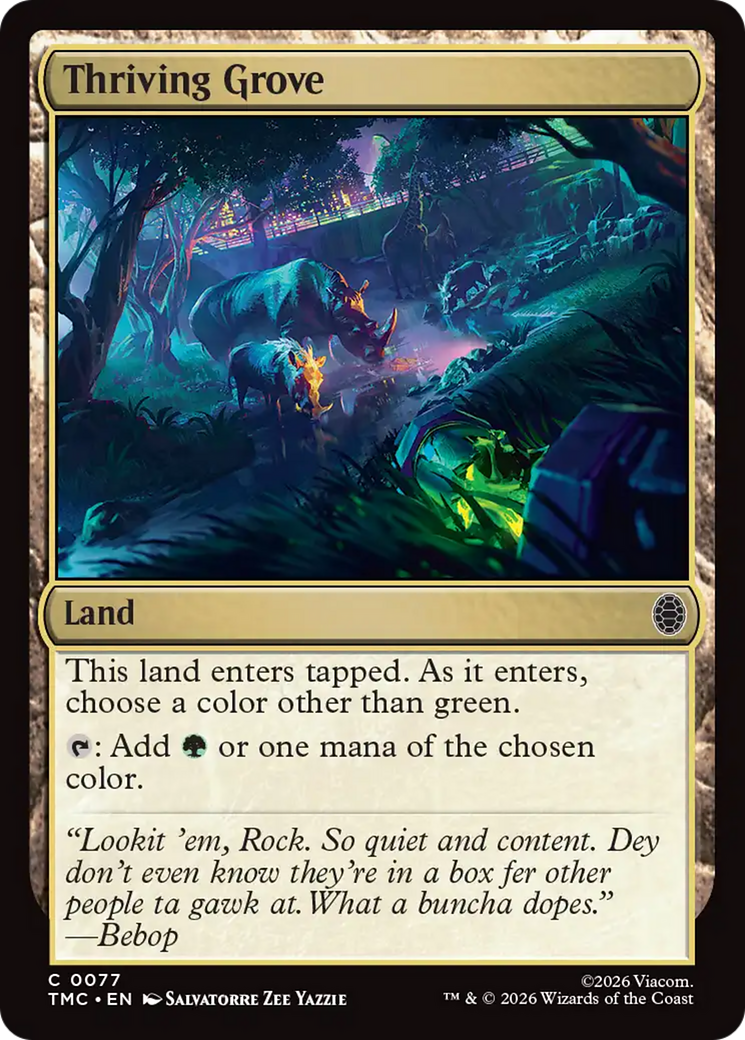 Thriving Grove [Teenage Mutant Ninja Turtles Commander] Foil
