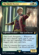 The Sixth Doctor (Extended Art) [Doctor Who] Foil