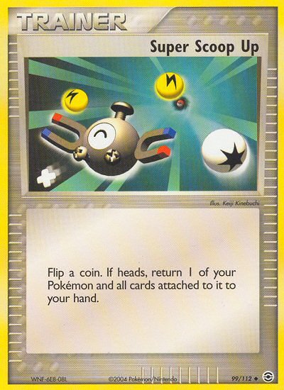Super Scoop Up (99/112) [EX: FireRed & LeafGreen] Reverse Holofoil