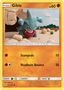Gible (112/236) [Sun & Moon: Unified Minds] Reverse Holofoil