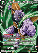 Ginyu, a Captain's Responsibility (EX21-08) [5th Anniversary Set] Parallel Foil