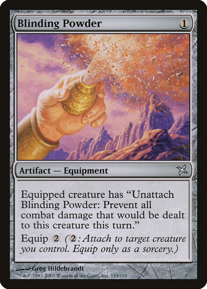 Blinding Powder [Betrayers of Kamigawa] Foil