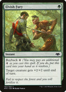 Elvish Fury [Modern Horizons] Foil