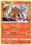 Entei (020/163) [Sword & Shield: Battle Styles] Reverse Holofoil