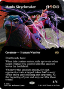 Mardu Siegebreaker (Borderless) [Tarkir: Dragonstorm] Foil