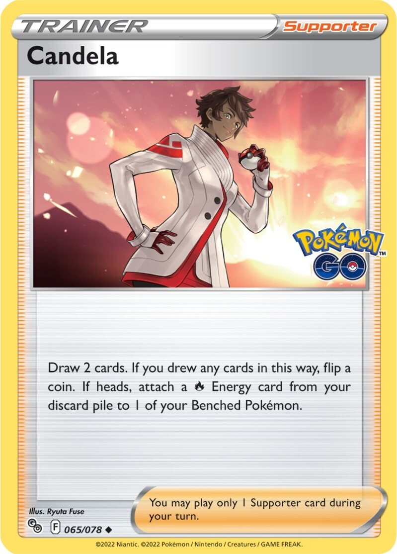 Candela (065/078) [Pokémon GO] Reverse Holofoil