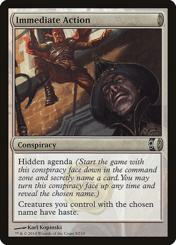 Immediate Action [Conspiracy] Foil