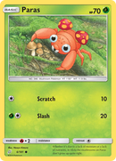 Paras (6/181) [Sun & Moon: Team Up] Reverse Holofoil