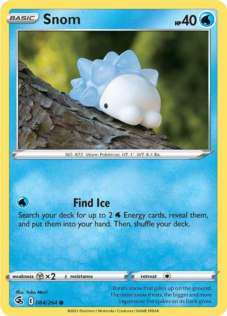 Snom (084/264) [Sword & Shield: Fusion Strike] Reverse Holofoil