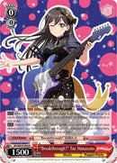 "Breakthrough!" Tae Hanazono (BD/WE35-E04 R) (Parallel Foil) [Poppin'Party x Roselia]