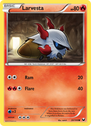 Larvesta (20/108) [Black & White: Dark Explorers] Reverse Holofoil