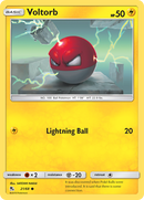 Voltorb (21/68) [Sun & Moon: Hidden Fates] Reverse Holofoil