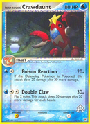 Team Aqua's Crawdaunt (14/95) [EX: Team Magma vs Team Aqua] Reverse Holofoil