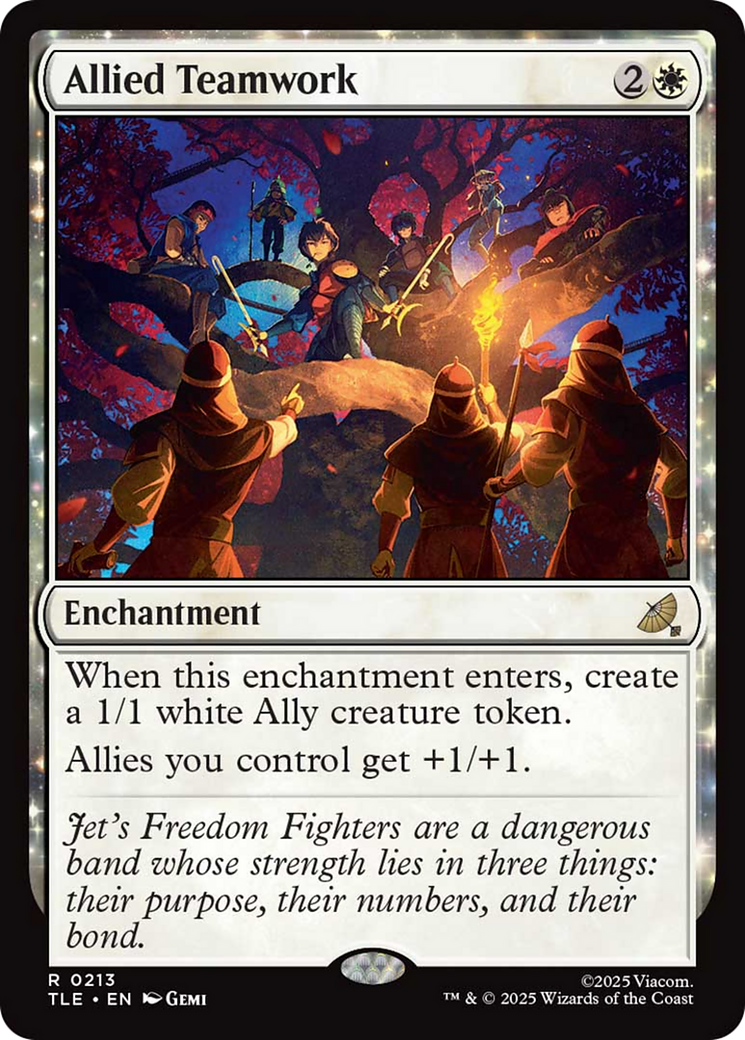Allied Teamwork [Avatar: The Last Airbender: Eternal-Legal] Foil