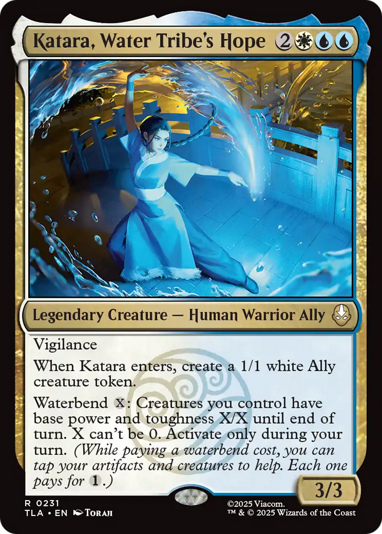 Katara, Water Tribe's Hope [Avatar: The Last Airbender] Foil