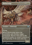 Flickerwisp (Borderless Alternate Art) [Double Masters 2022] Foil