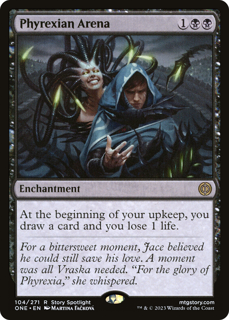 Phyrexian Arena [Phyrexia: All Will Be One] Foil