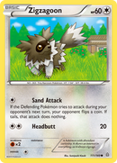 Zigzagoon (111/160) [XY: Primal Clash] Reverse Holofoil