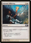 Solemn Offering [Magic 2011] Foil