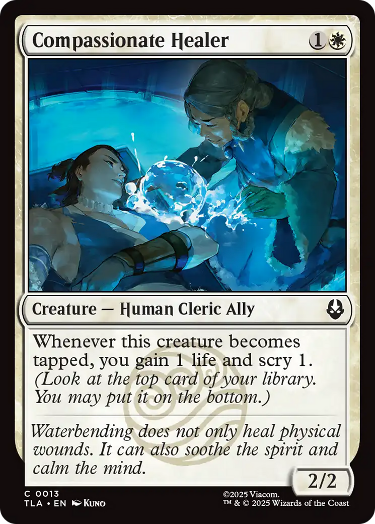 Compassionate Healer [Avatar: The Last Airbender] Foil