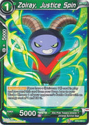 Zoiray, Justice Spin (BT9-048) [Universal Onslaught] Parallel Foil