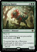 Hulking Raptor [The Lost Caverns of Ixalan] Foil