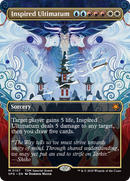 Inspired Ultimatum (Borderless) [Tarkir: Dragonstorm Special Guests] Foil