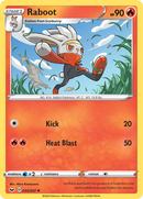 Raboot (033/202) [Sword & Shield: Base Set] Reverse Holofoil