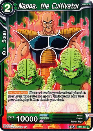 Nappa, the Cultivator (BT7-067) [Assault of the Saiyans] Parallel Foil