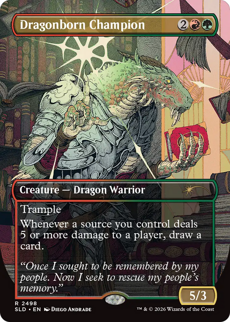 Dragonborn Champion [Secret Lair Drop Series] Foil