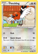 Fletchling (89/119) [XY: Phantom Forces] Reverse Holofoil