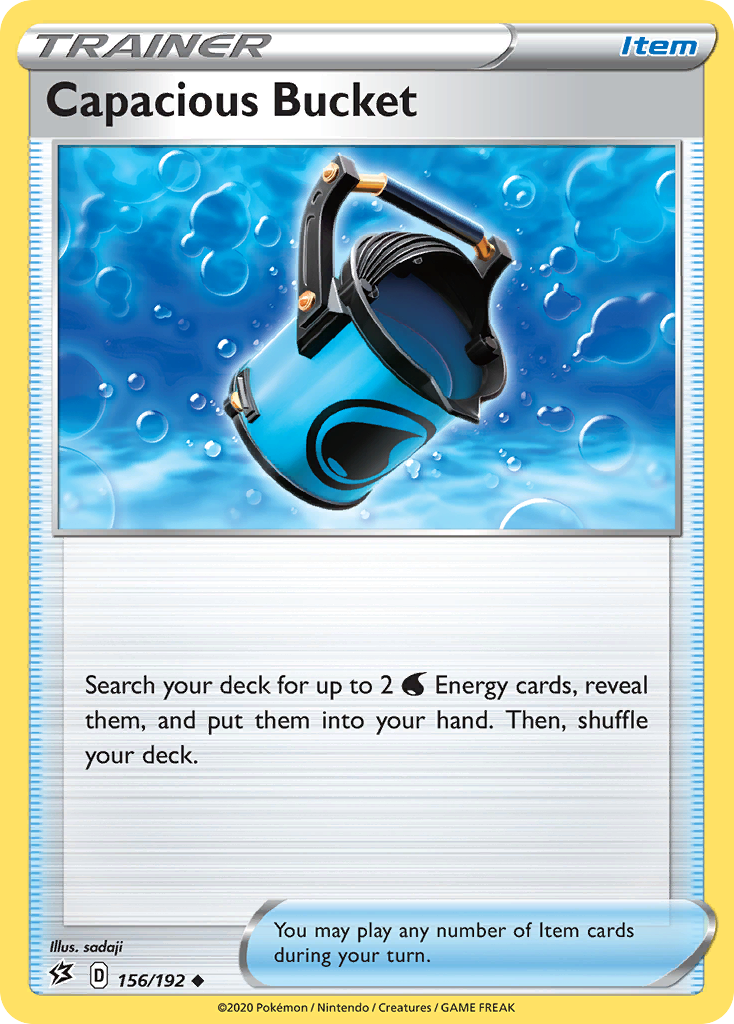 Capacious Bucket (156/192) [Sword & Shield: Rebel Clash] Reverse Holofoil
