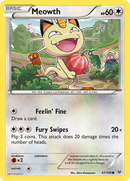Meowth (67/108) [XY: Roaring Skies] Reverse Holofoil