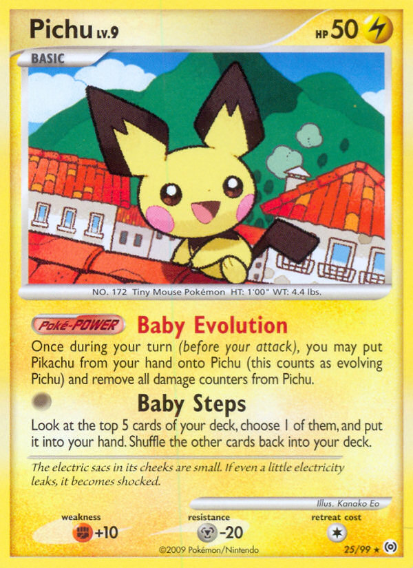 Pichu (25/99) [Platinum: Arceus] Reverse Holofoil