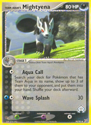 Team Aqua's Mightyena (30/95) [EX: Team Magma vs Team Aqua] Reverse Holofoil