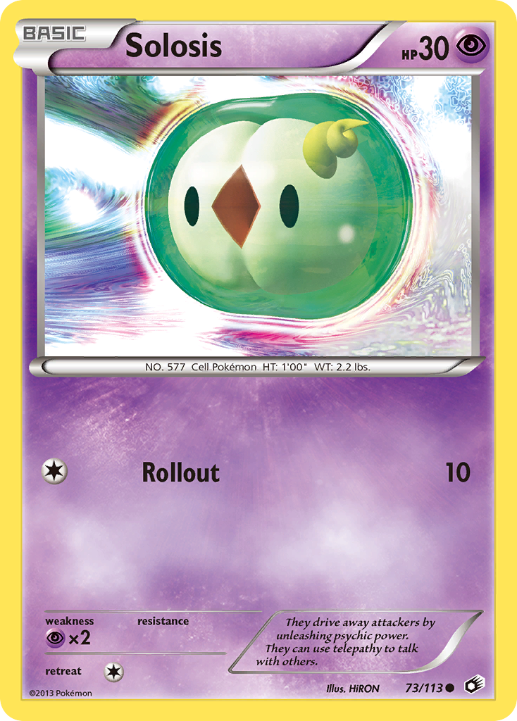 Solosis (73/113) [Black & White: Legendary Treasures] Reverse Holofoil