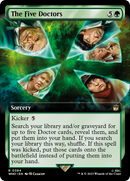 The Five Doctors (Extended Art) [Doctor Who] Foil