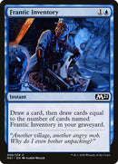 Frantic Inventory [Core Set 2021] Foil