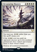 Devastating Mastery (Promo Pack) [Strixhaven: School of Mages Promos] Foil